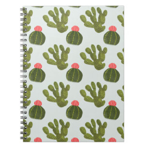 Carnet Motif mignon de cactus de la collection   de