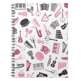 Carnet Motif musical