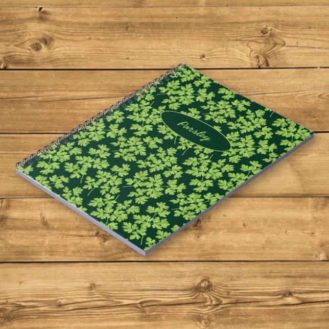 Carnet Motif Persil (Créateur téléchargé)