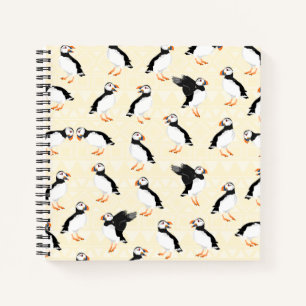 Carnet Motif Puffin