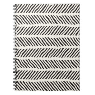 Carnet Motif sans couture avec traits dessinés à la main.