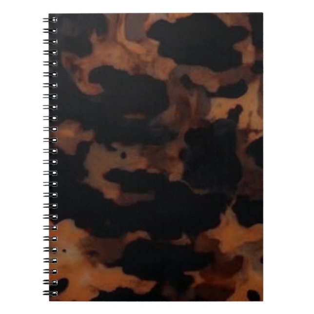 Carnet Motif sans fil Tortoiseshell, Chic TortoiseShell (Devant)