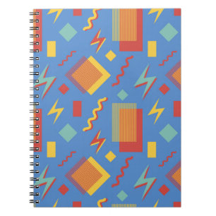Carnet motif sans soudure des années 90. Arrière - plan d