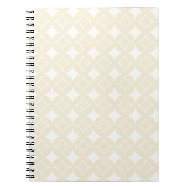 Carnet Motif shippo beige (Devant)