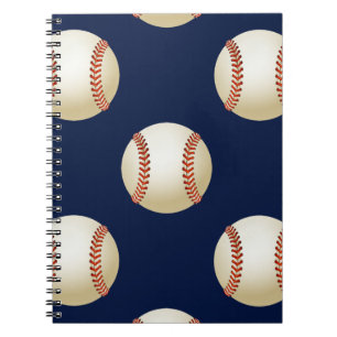 Carnet Motif sportif de baseball Balls