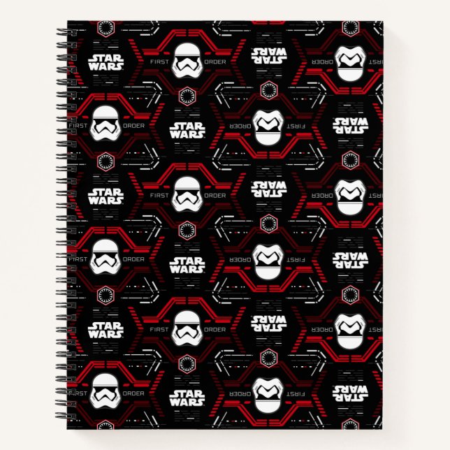 Carnet Motif Stormtrooper de première commande (Devant)