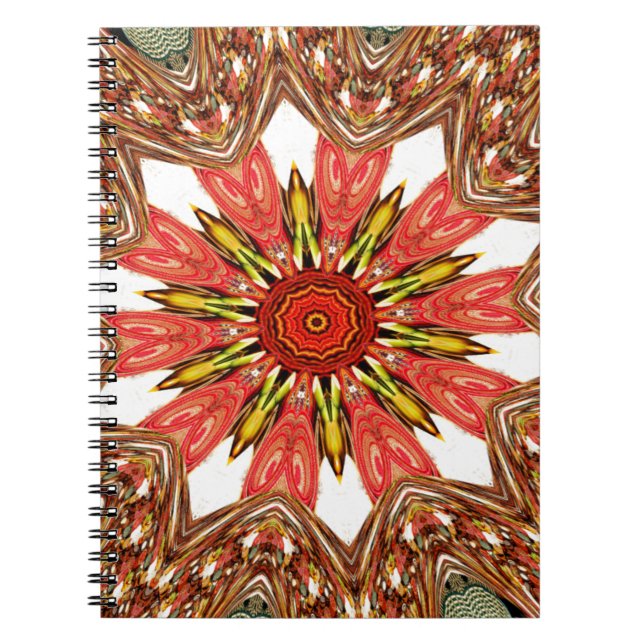 Carnet Motif traditionnel d'Asie africaine (Devant)