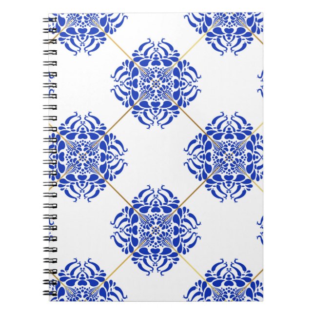 Carnet Motif traditionnel espagnol sans couture. Cérami e (Devant)