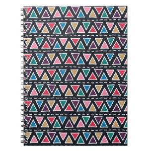 Carnet motif tribal Abstrait et sans couture dessinée à l