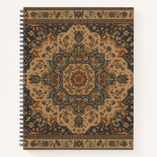 Carnet Motif Turc Oriental Perse Antique Vintage