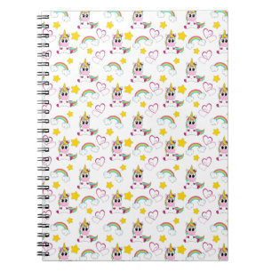 Carnet Motif Unicorn