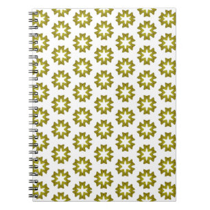 Carnet Motif Vert Olive