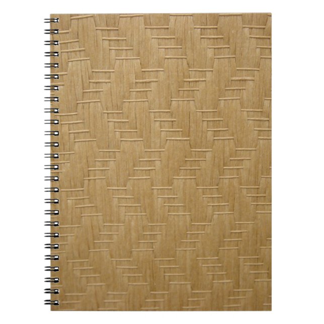 Carnet Motif WICKER (Devant)
