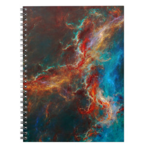 Carnet motifs et formes fractales Abstraits. Unité infini