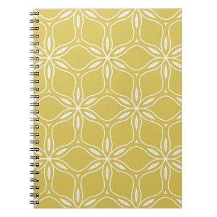 Carnet Motifs géométriques fleuris sans couture. vintag t