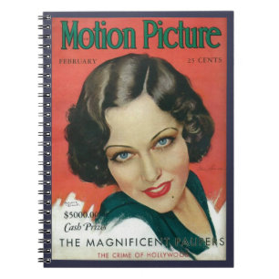 Carnet Motion Picture Février 1931 Gloria Swanson couvert