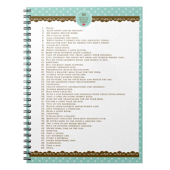 Carnet Motivation de l'autosoin (Devant)