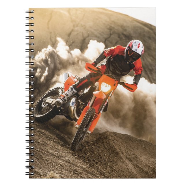 Carnet Motocross Rider (Devant)