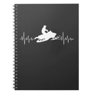 Carnet Motoneige Heartbeat Winter Sport Moteur