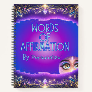 Carnet Mots D'Affirmation