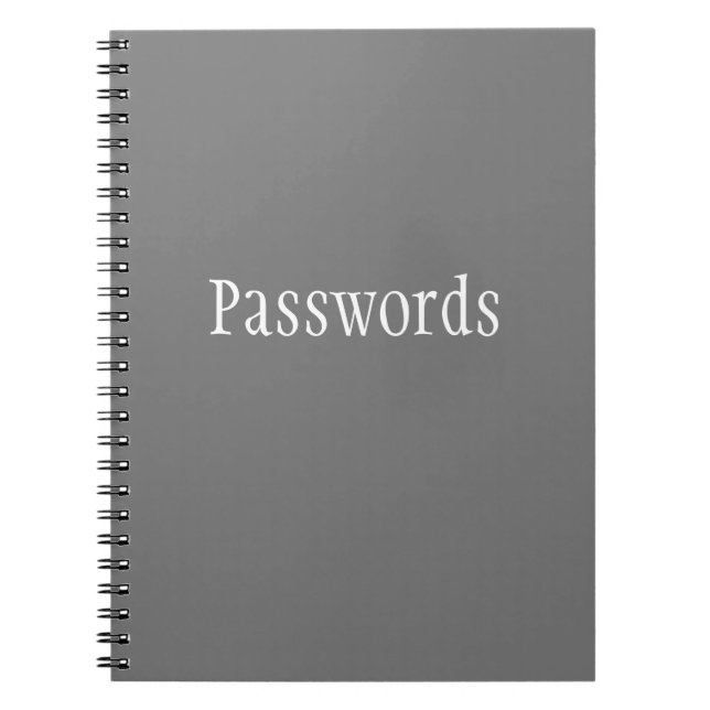 Carnet Mots de passe (Devant)