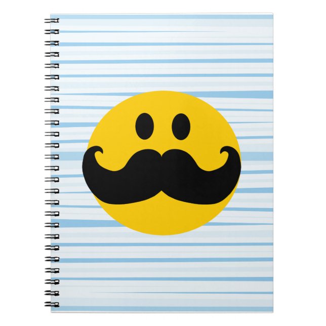 Carnet Moustache (Devant)