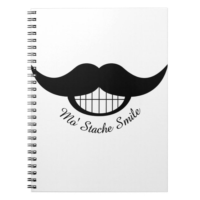 Carnet Moustache (Devant)