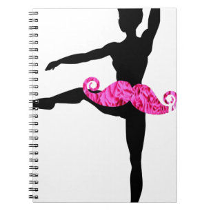 Carnet Moustache de ballerine