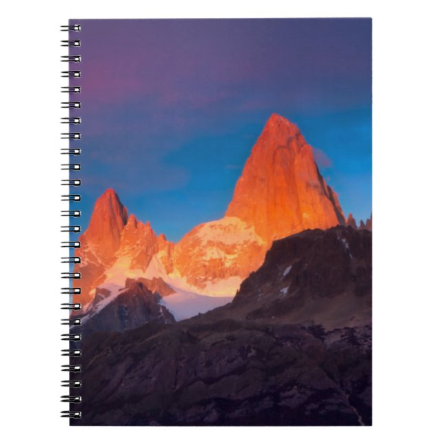Carnet Mt Fitz Roy au lever de soleil (Devant)