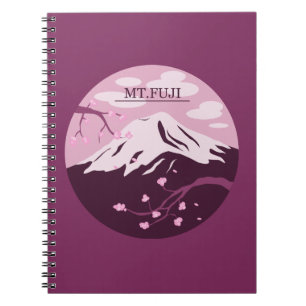 Carnet Mt. Fuji (rose)