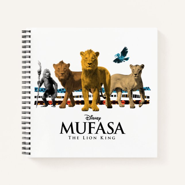 Carnet Mufasa Pride Terres Famille royale (Devant)