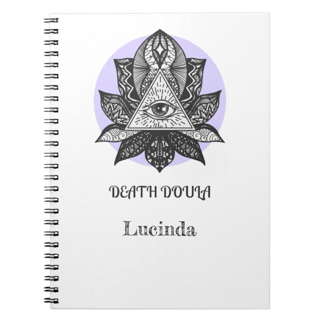 Carnet Mug café Doula mort (Devant)