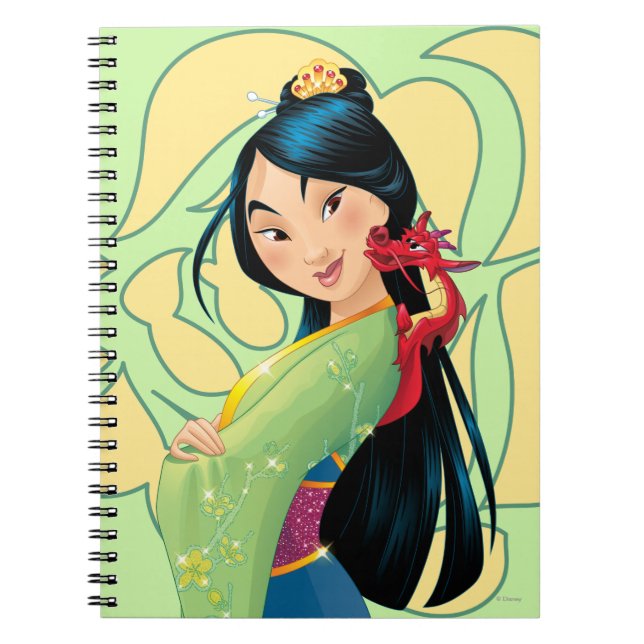 Carnet Mulan et Mushu (Devant)