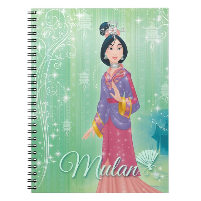 Carnet Mulan Princess (Devant)