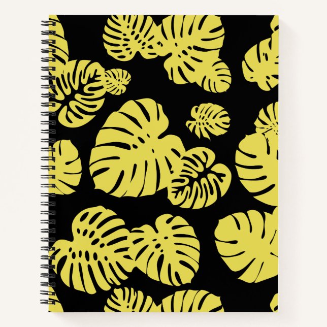 Carnet Multicolor Feuilles tropicaux 7 (Devant)