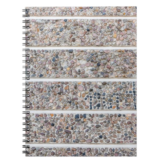 Carnet Mur de galets en béton (Devant)