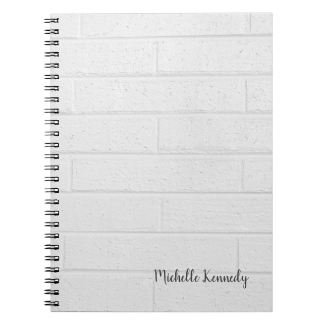 Carnet Mur Minimaliste Professionnel Moderne (Devant)