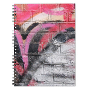 Carnet Mur peint rouge et blanc