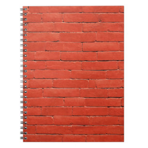 Carnet Mur rouge orange