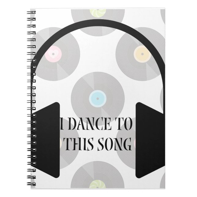 Carnet Musicalement je danse à cette chanson (Devant)