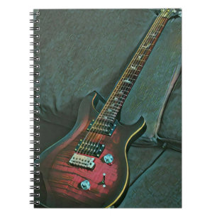 Carnet musicien guitare amoureux cadeau