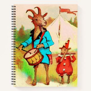 Carnet musiciens de chèvre