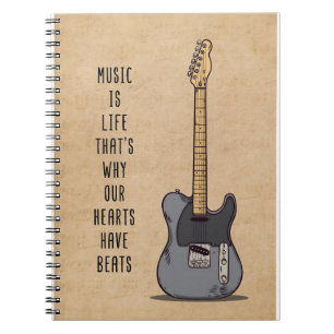 Carnet Musique Art La musique est la vie
