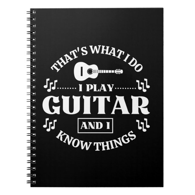 Carnet Musique guitare (Devant)