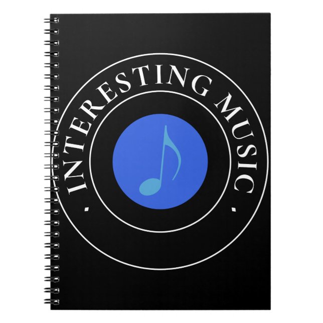 Carnet Musique intéressante (Devant)