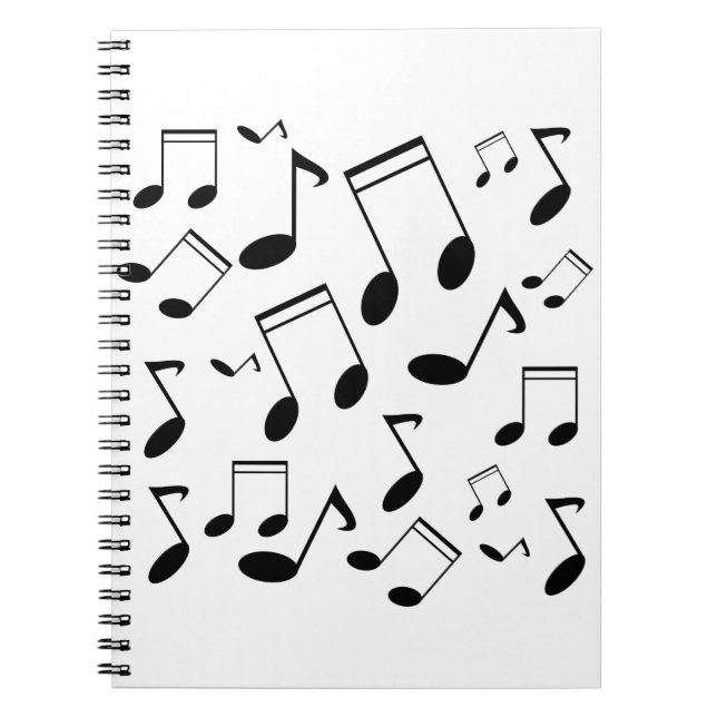 Carnet Musique noir (Devant)