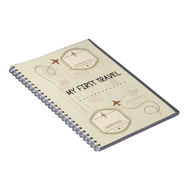 Carnet my first travel  (Côté Droit)