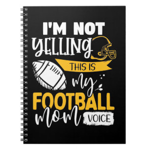 Carnet My Football Mom Voice