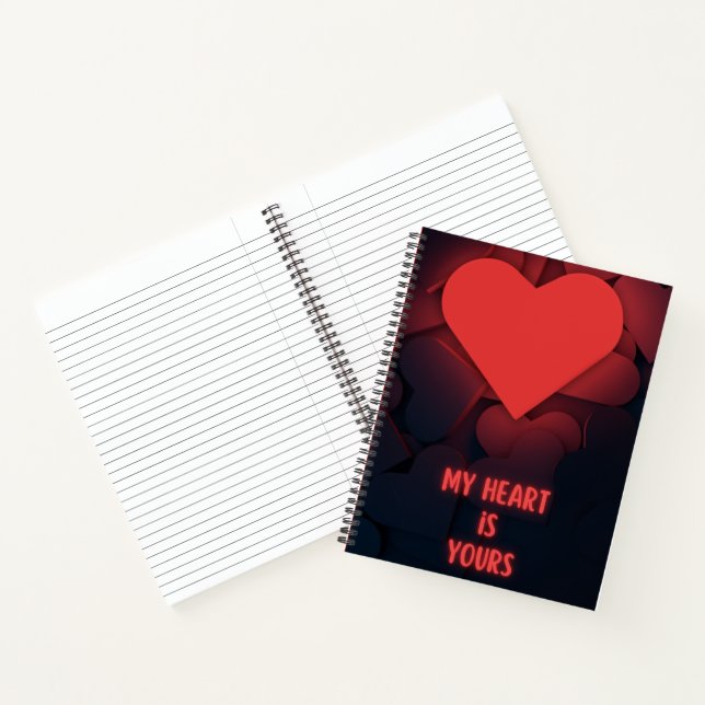 Carnet My Heart Is Yours Notebook (Intérieur)