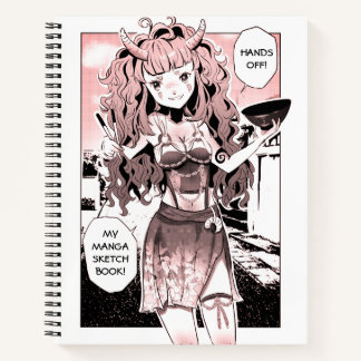 Carnet My Manga Sketchbook Notebook